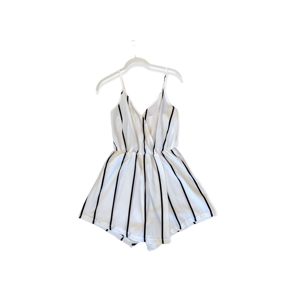 Black and White Romper